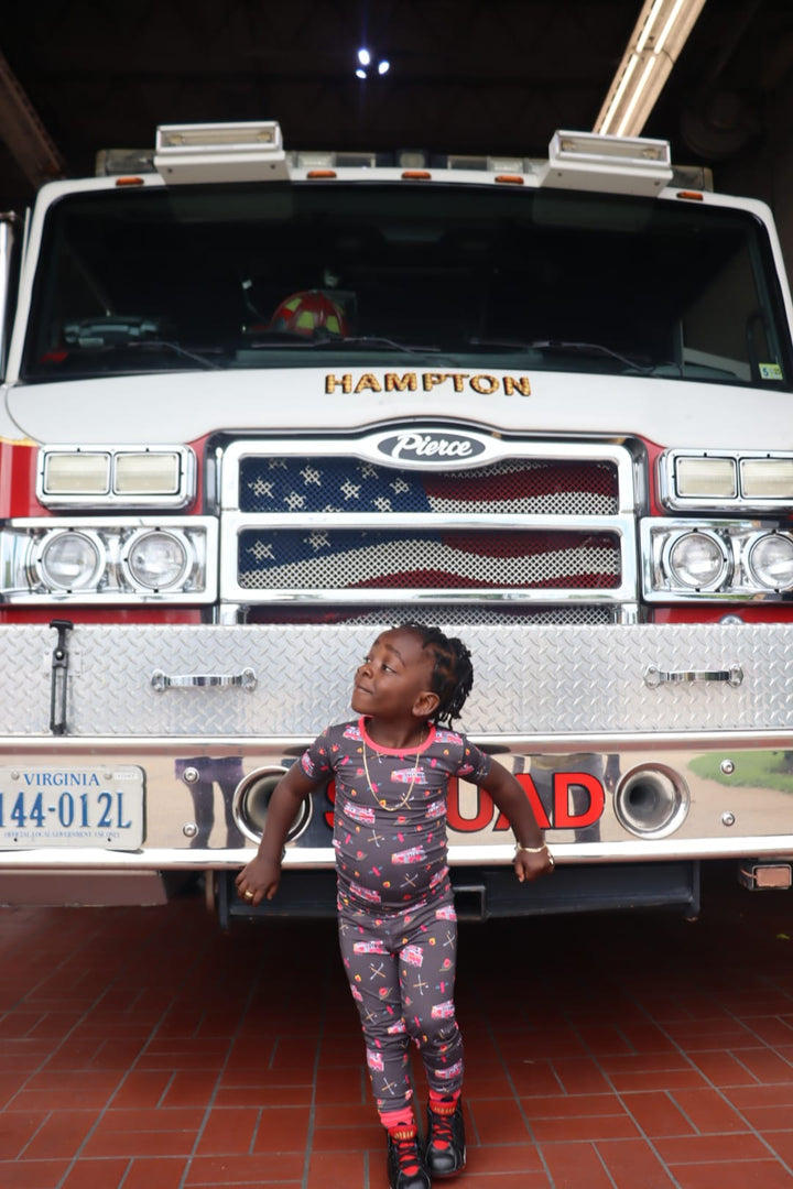 Two-Piece Pajama -Bedtimes Bravest