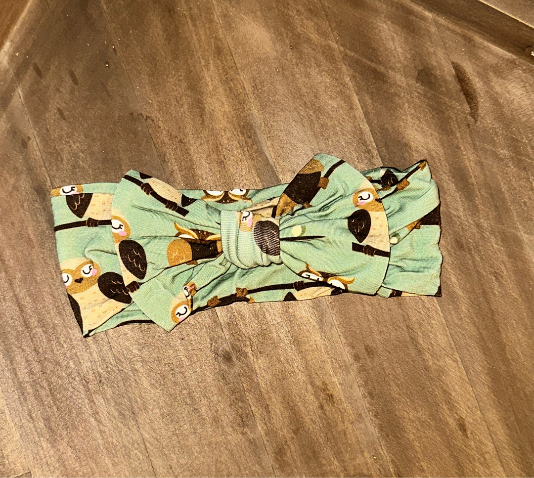 Bow Headband - Night Owls