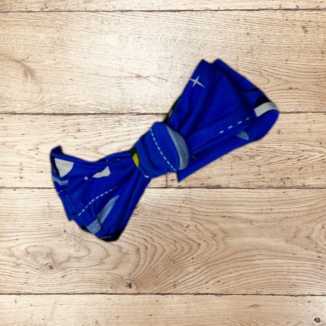 Bow Headband - In the Clouds