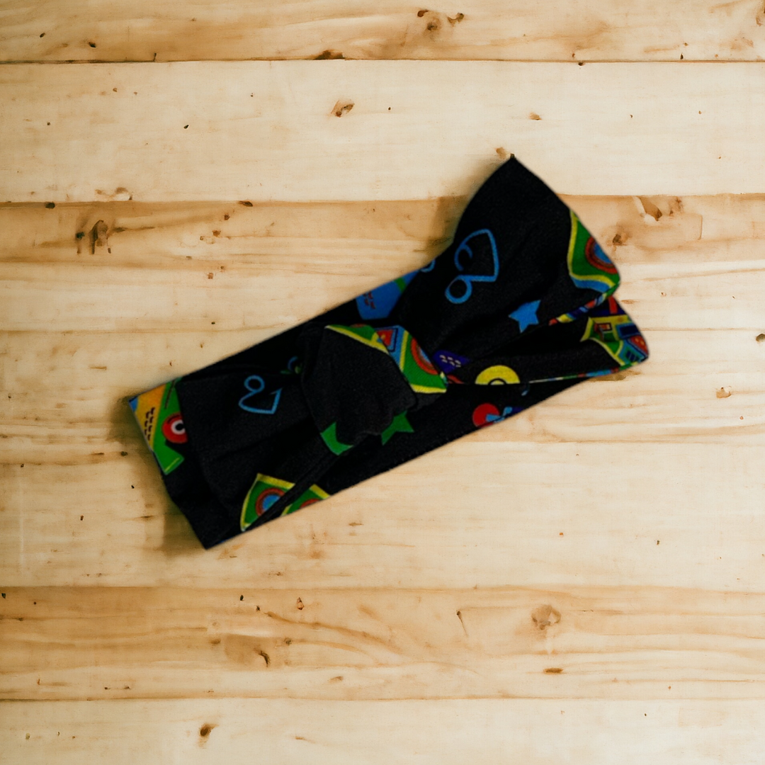 Bow Headband - Rockin' Rollin'