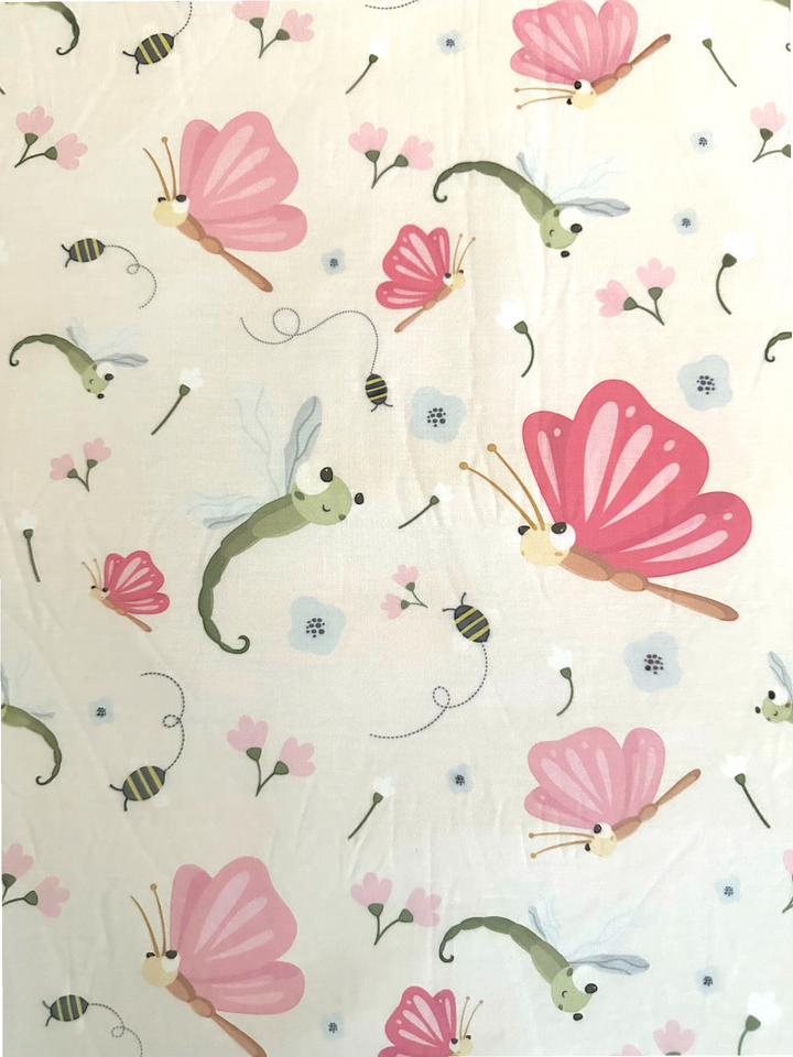 Two-Piece Toddler Pajama -Fluttering Flies