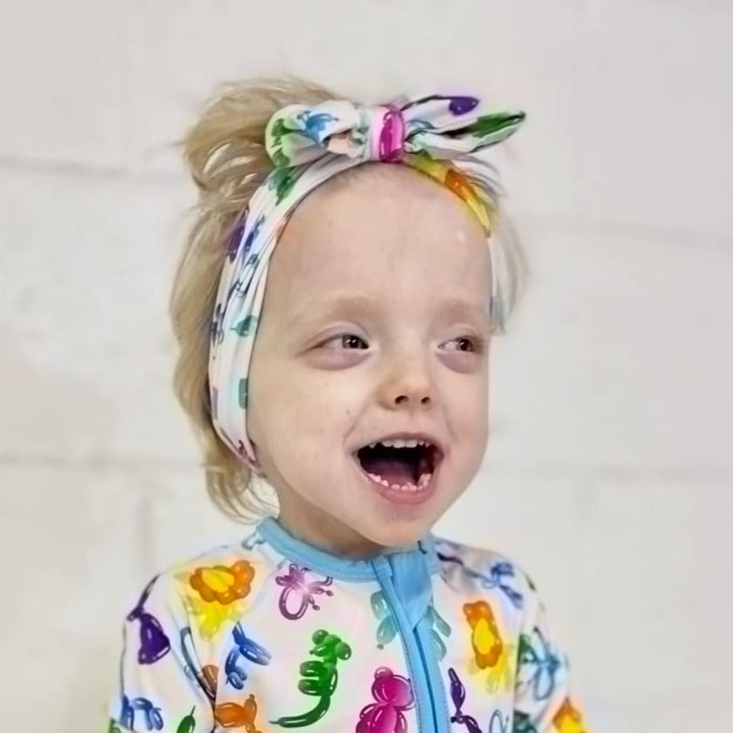 Bow Headband - Party Animals