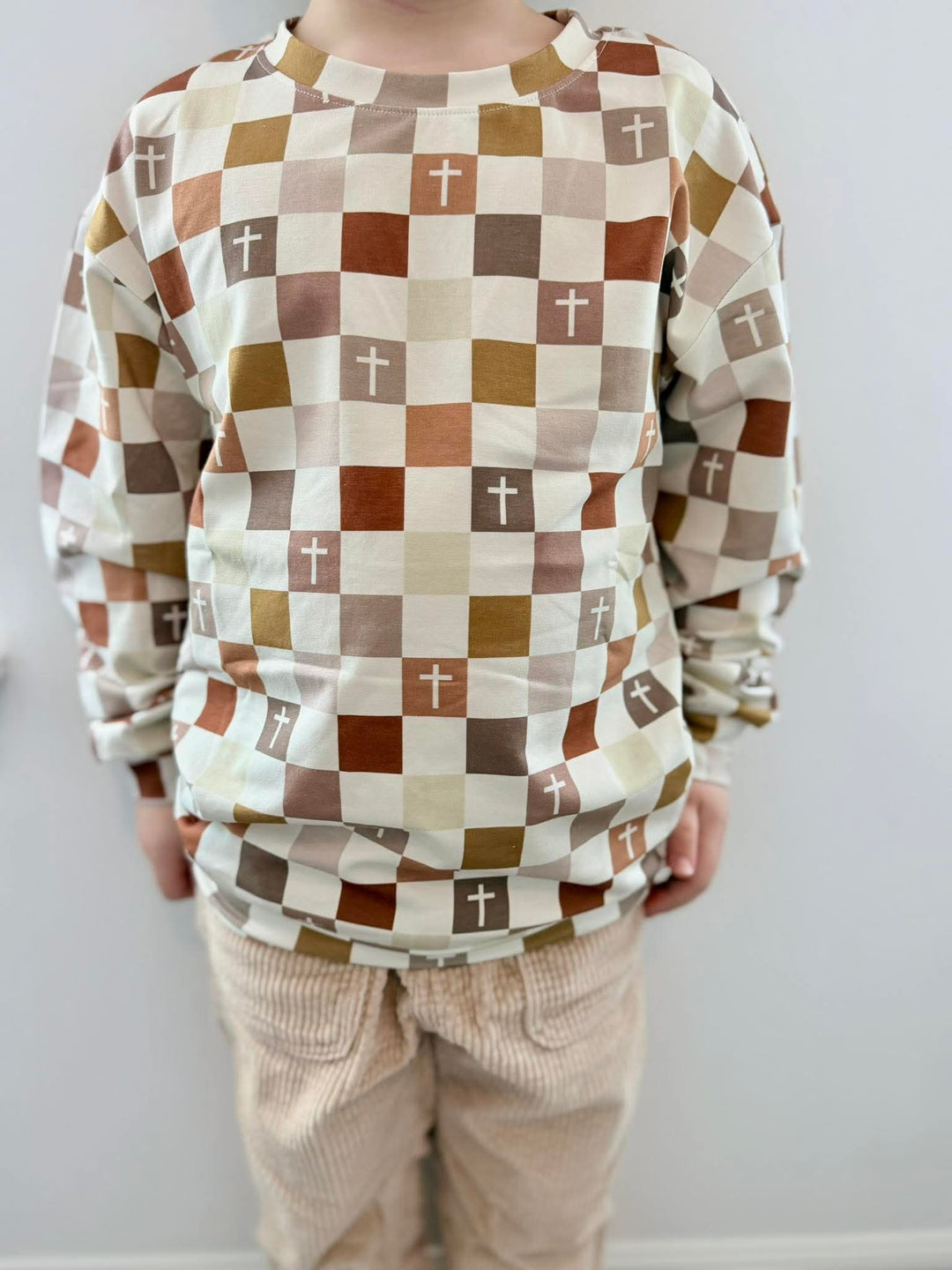 Sweatshirt -  Coat of Many Crosses