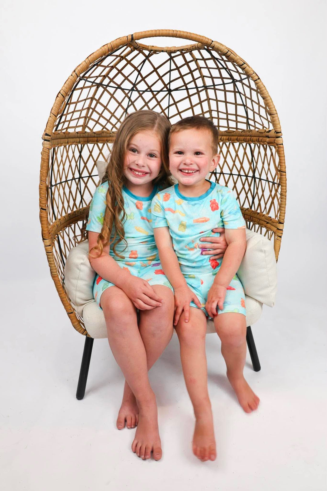 Two Piece PJ Shorts -  Splash of Sugar