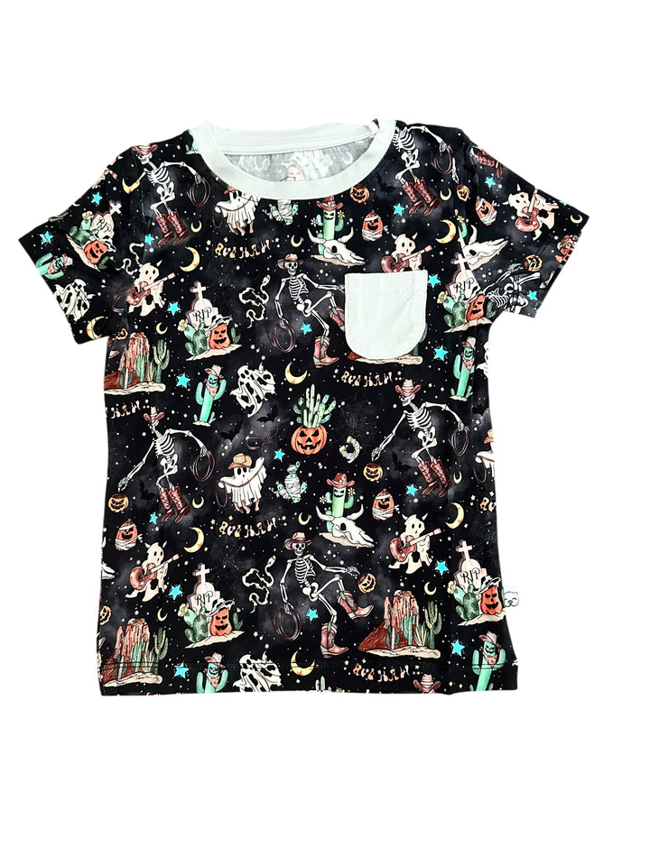 Pocket TShirt - Howdy Boo
