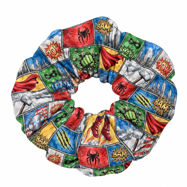 Oversized Scrunchie - SuperHero