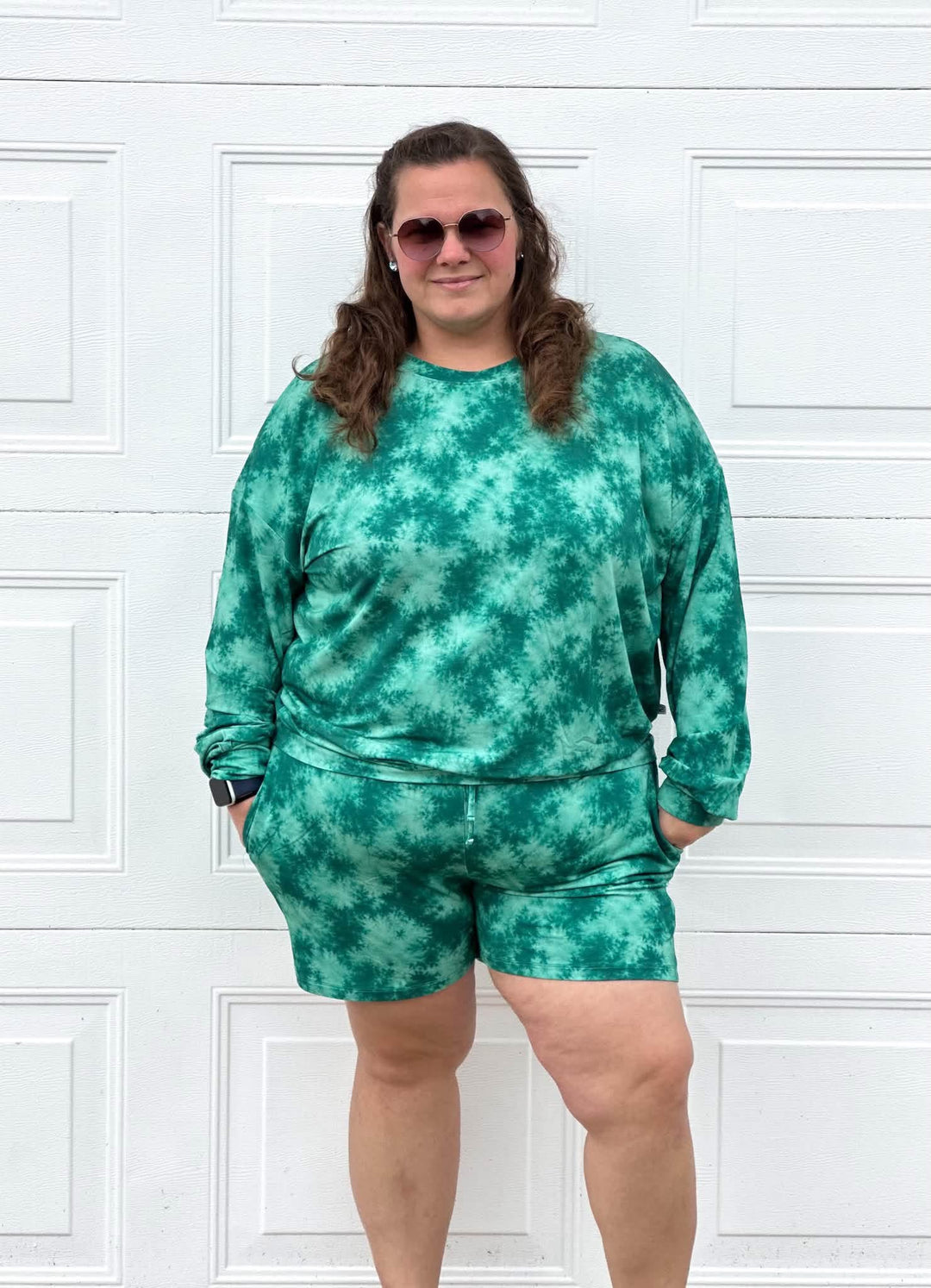 Mama Shorts - Emerald Envy