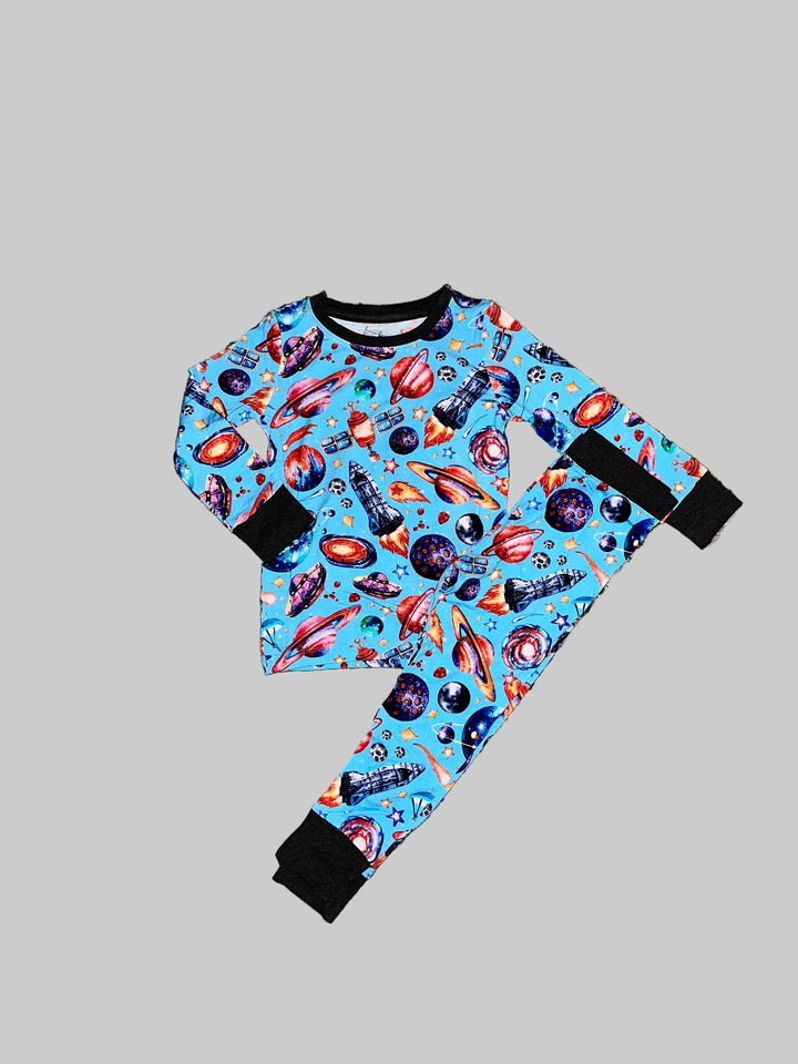 Two-Piece Pajamas - Cosmic Cuddles