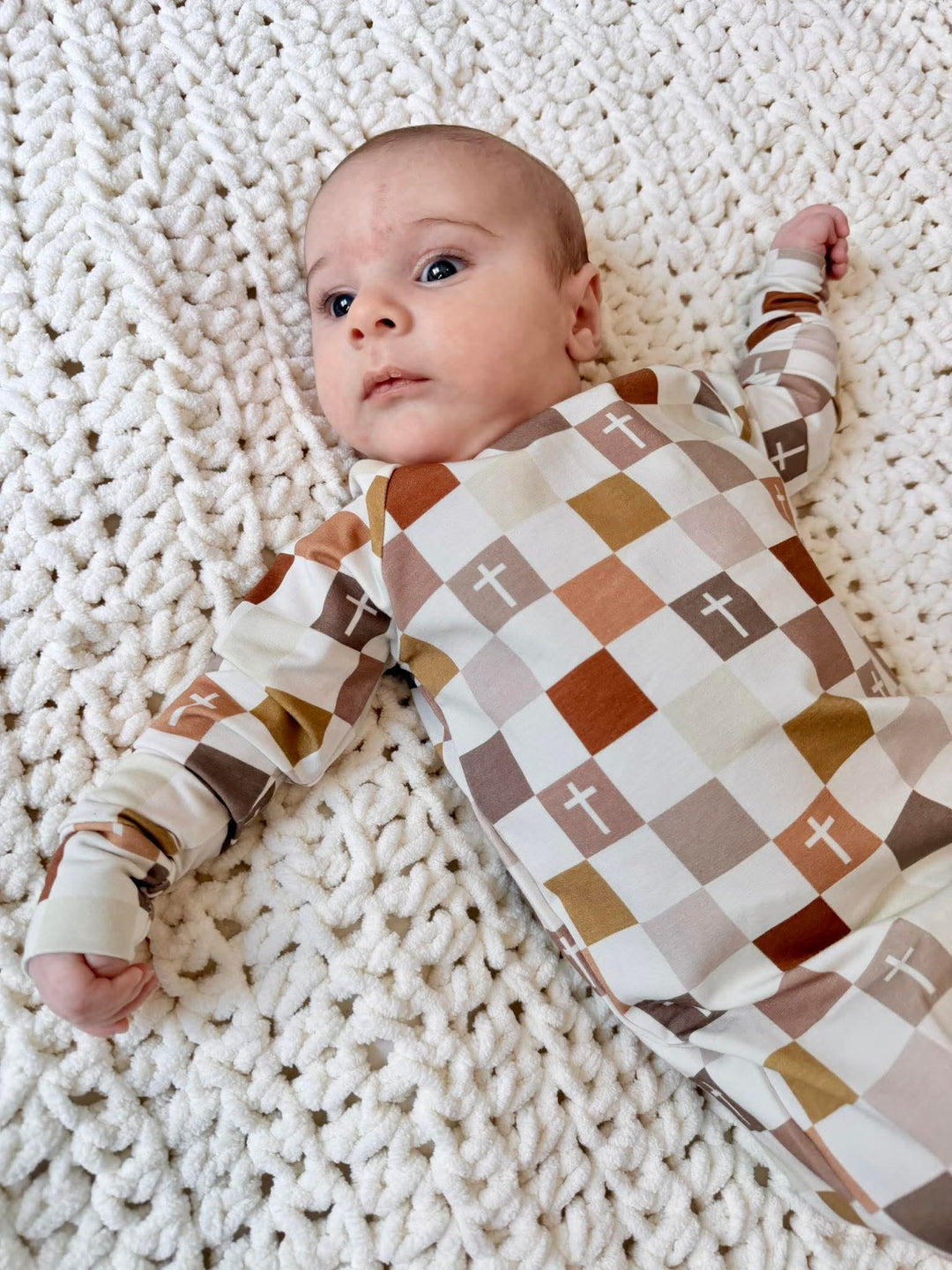 Sweatshirt Romper - Coat of Many Crosses