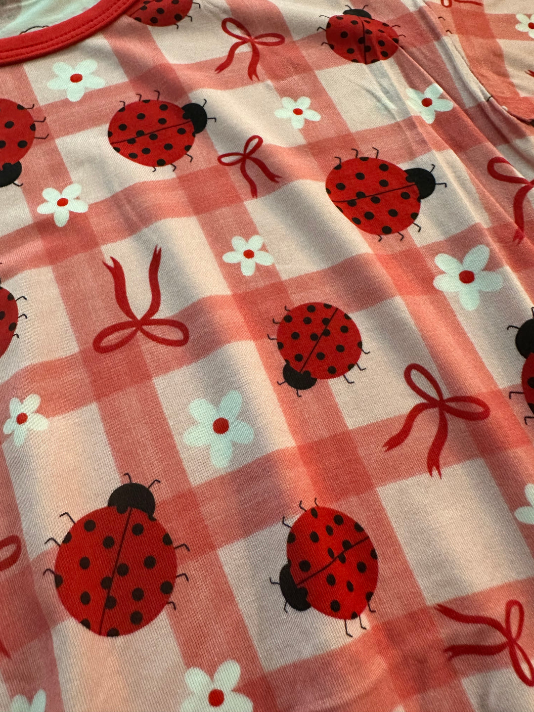 Bubble Romper - Ladybug