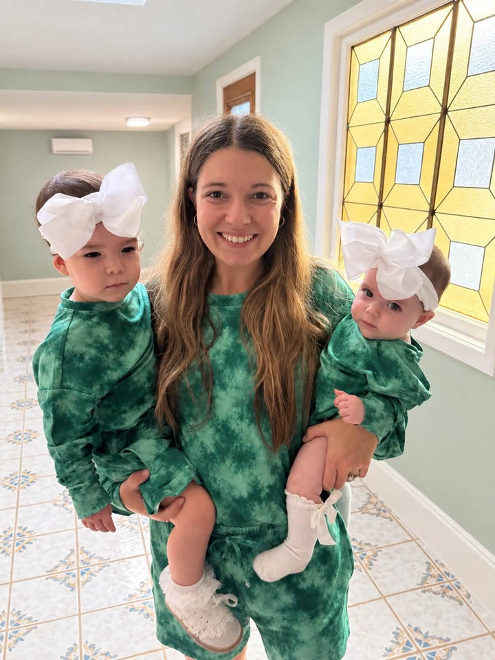Bubble Romper - Emerald Envy