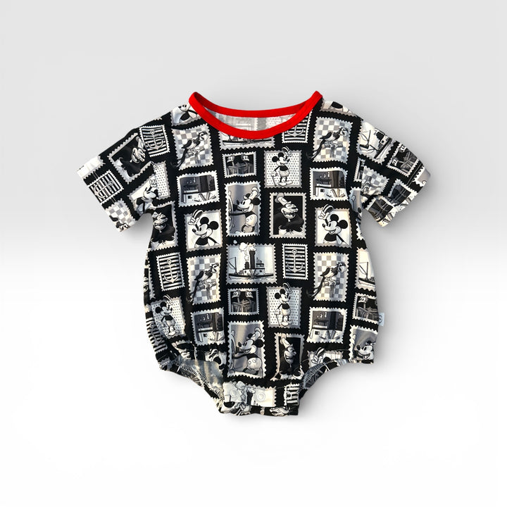 Bubble Romper -  Steamboat Willie