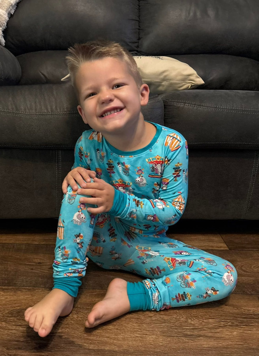 Two-Piece Pajamas - Spooktacular Circus