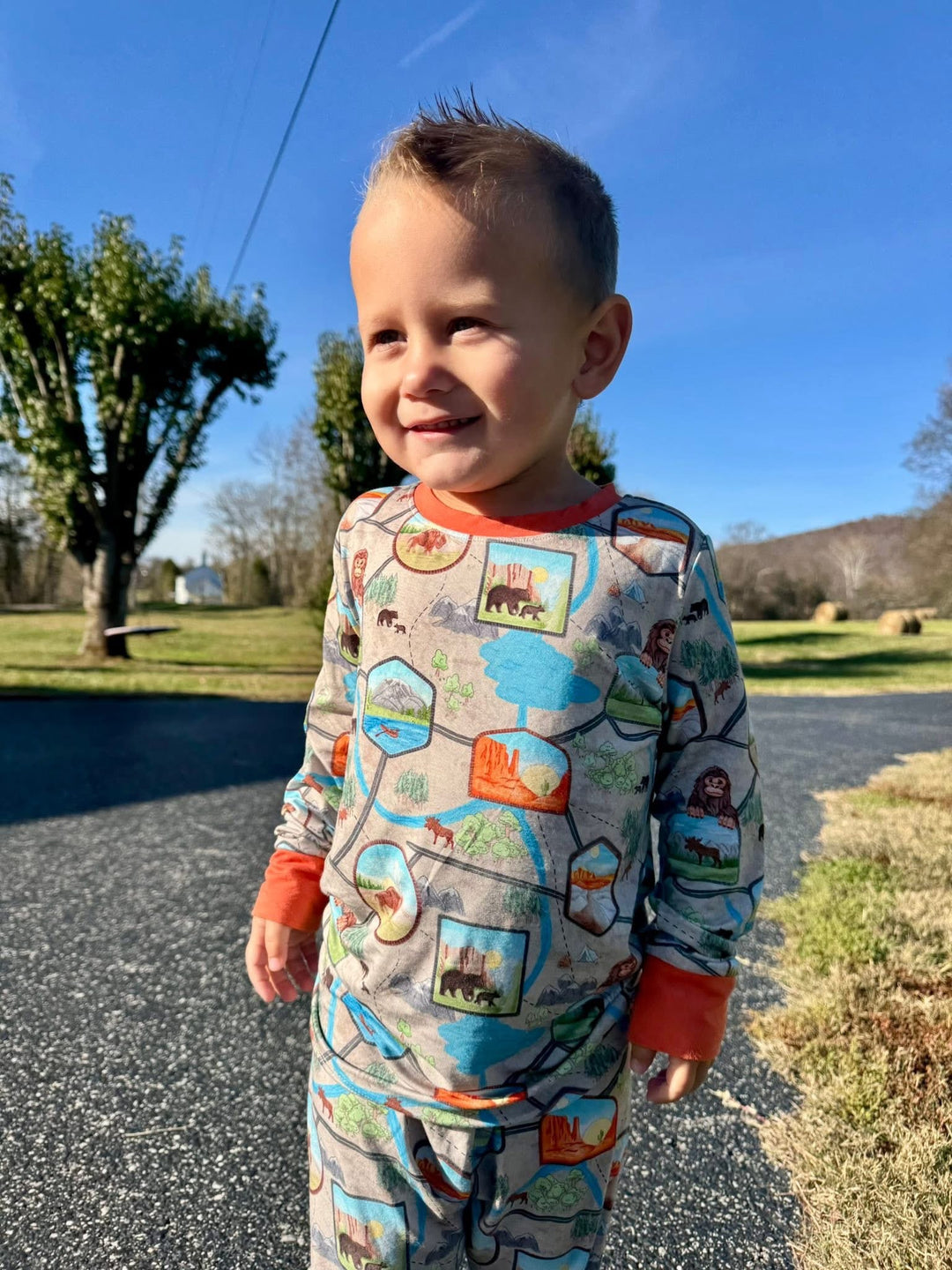 Two-Piece Pajamas - National Treasures