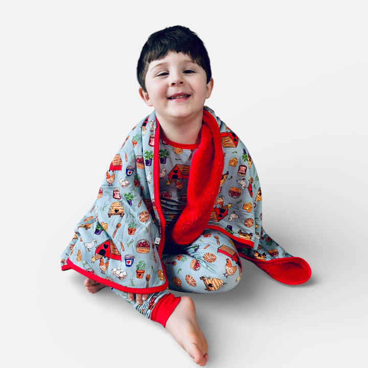 Mini Plush Blanket -  Rooted in Love