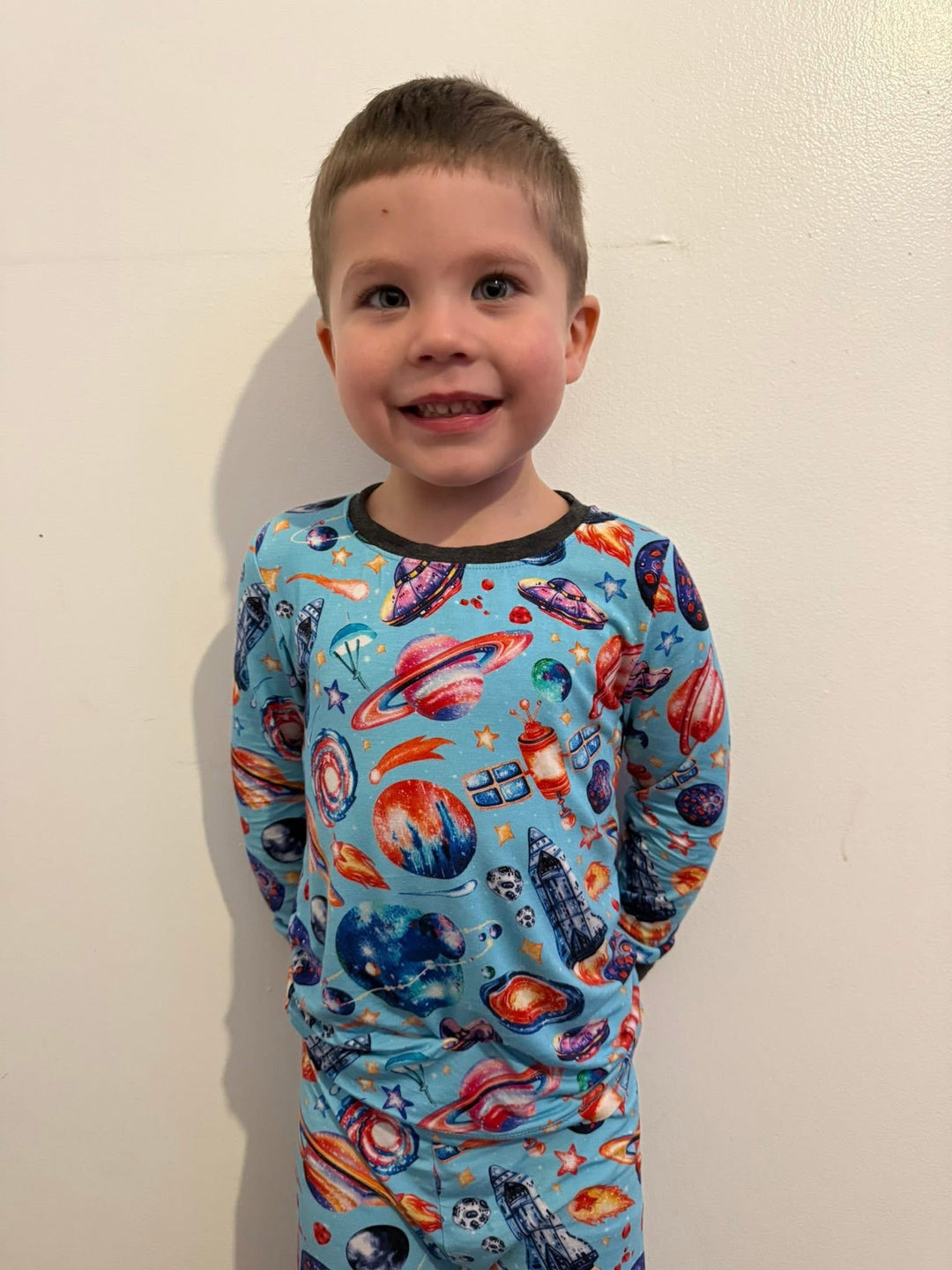 Two-Piece Pajamas - Cosmic Cuddles