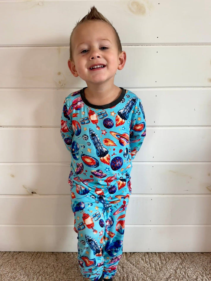 Two-Piece Pajamas - Cosmic Cuddles