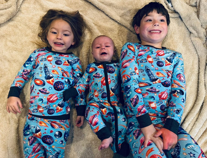 Two-Piece Pajamas - Cosmic Cuddles