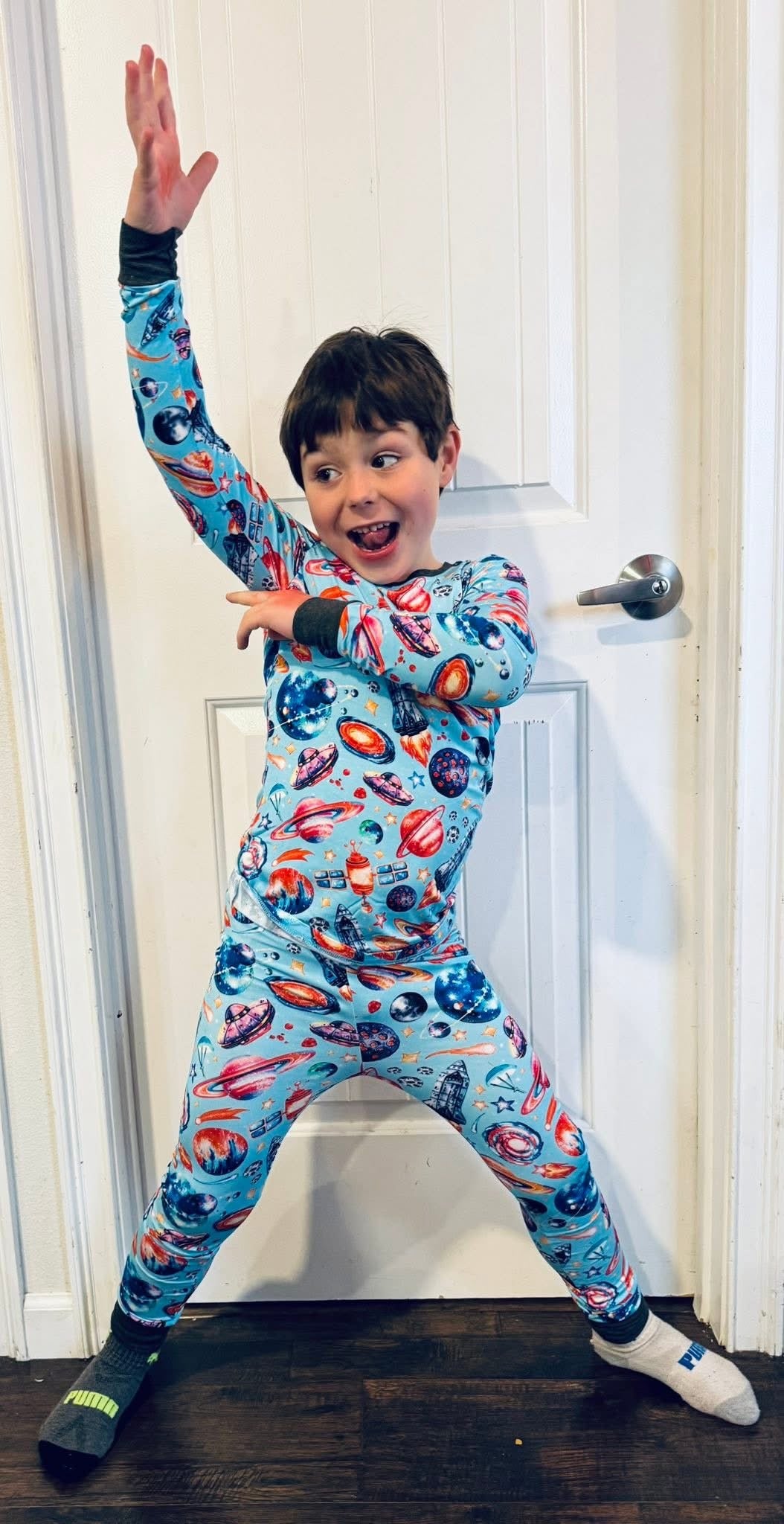 Two-Piece Pajamas - Cosmic Cuddles