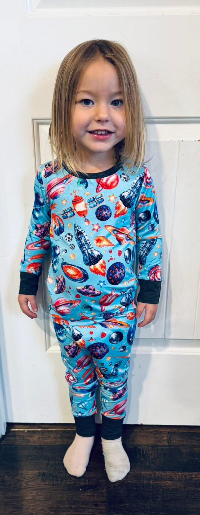 Two-Piece Pajamas - Cosmic Cuddles