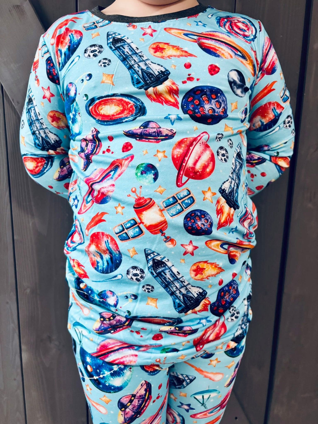 Two-Piece Pajamas - Cosmic Cuddles
