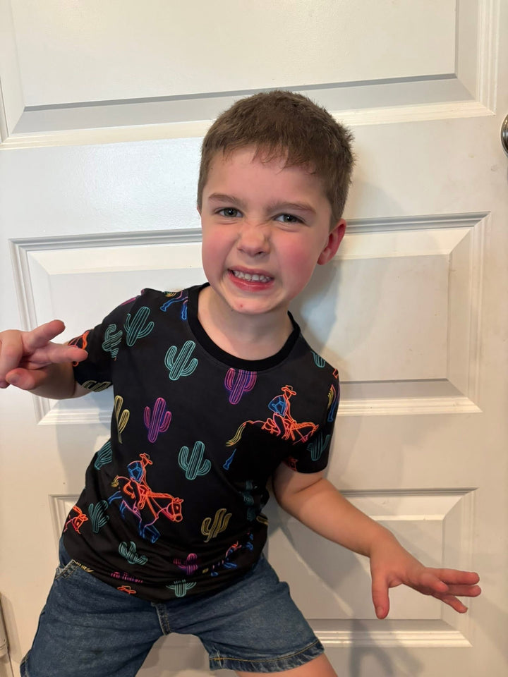 Pocket TShirt - Giddy Up &amp; Glow