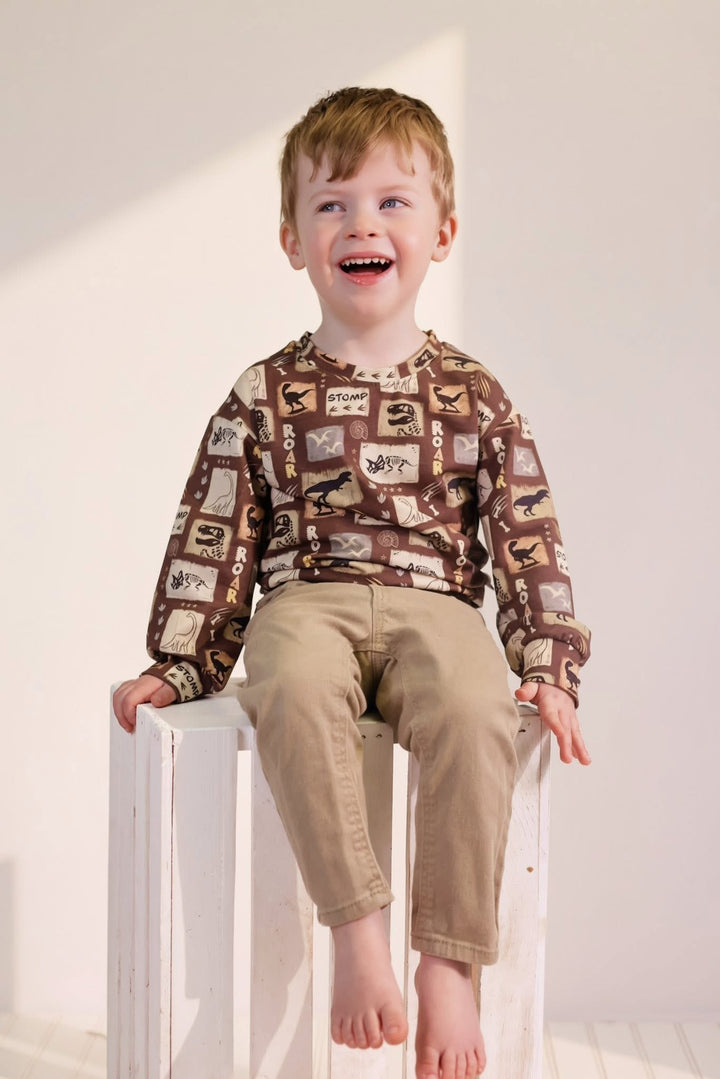 Sweatshirt -  Go Go Dino