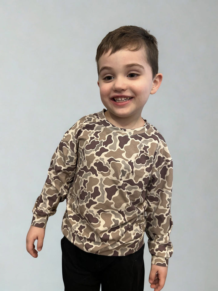 Sweatshirt -  Camo Daze