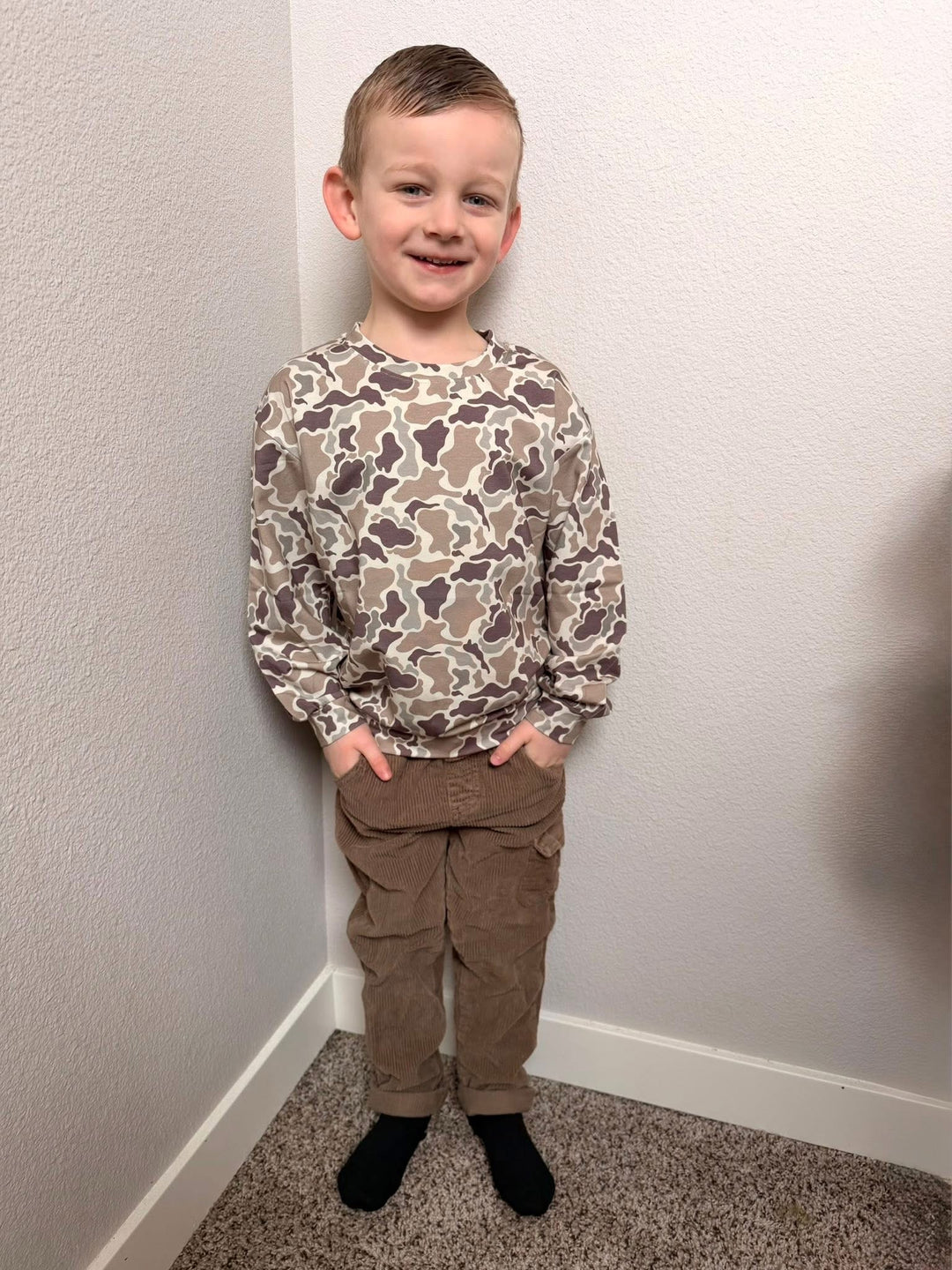 Sweatshirt -  Camo Daze