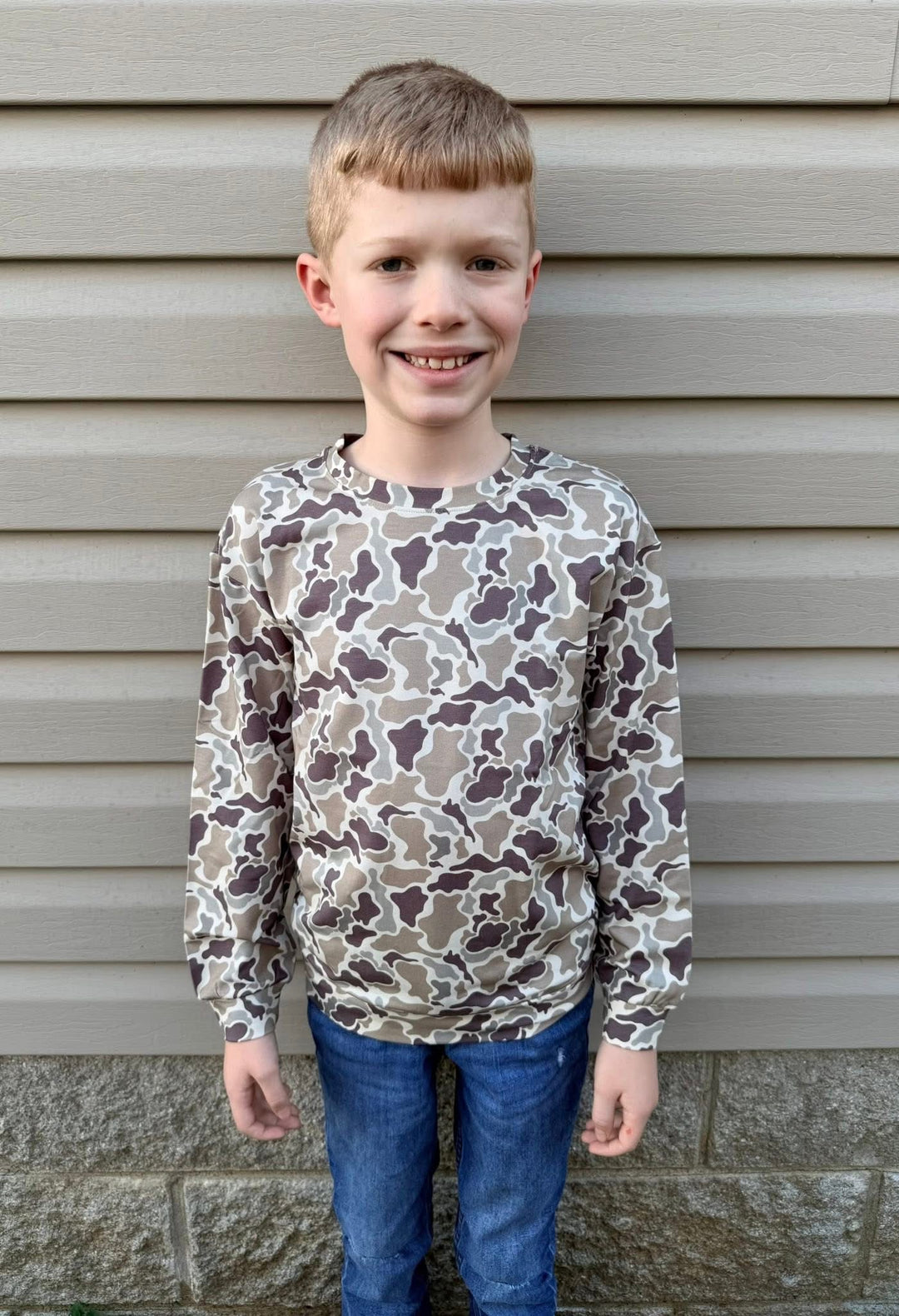 Sweatshirt -  Camo Daze