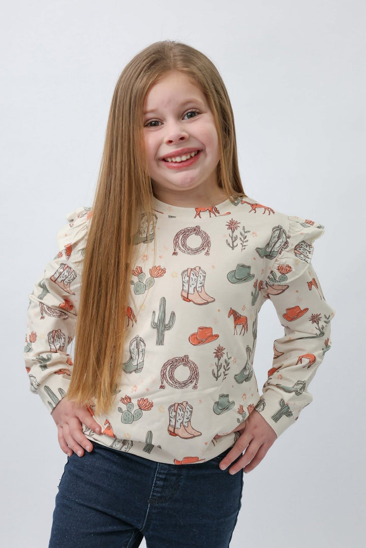 Sweatshirt - Wildflower Wrangler