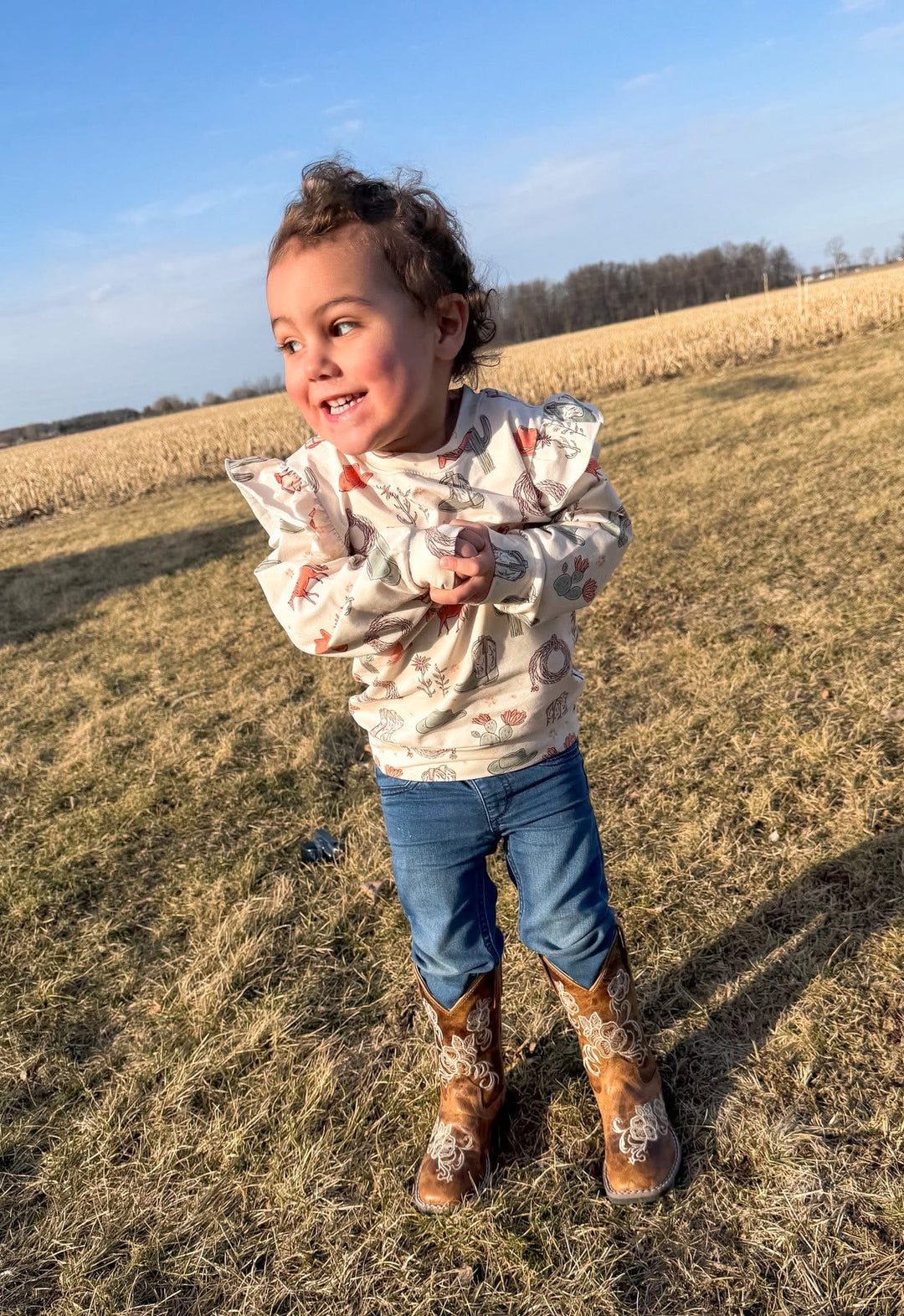 Sweatshirt - Wildflower Wrangler