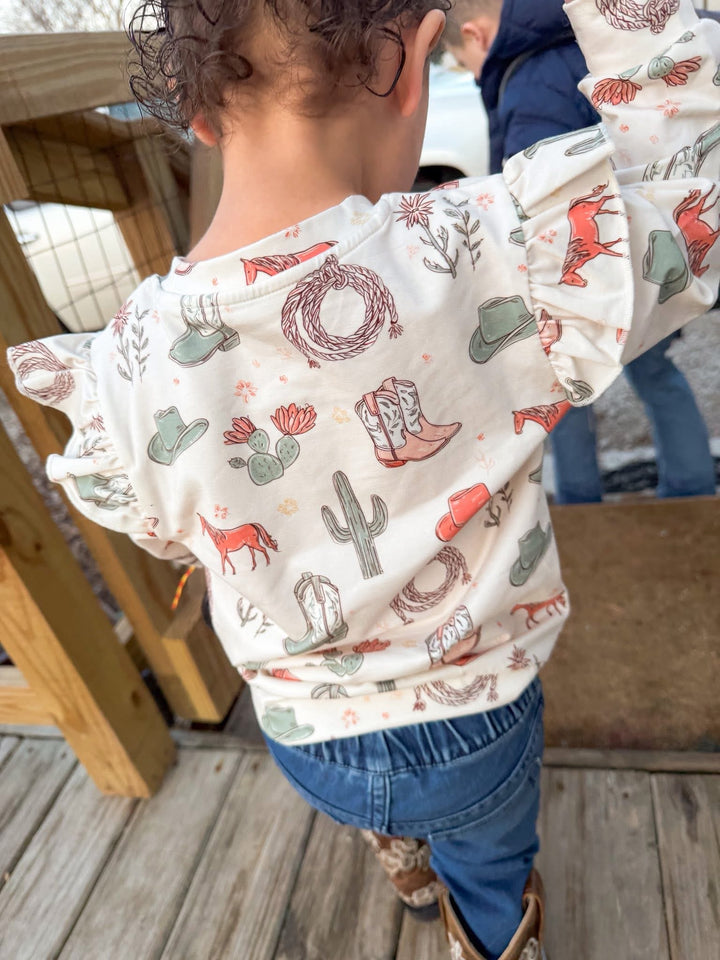 Sweatshirt - Wildflower Wrangler