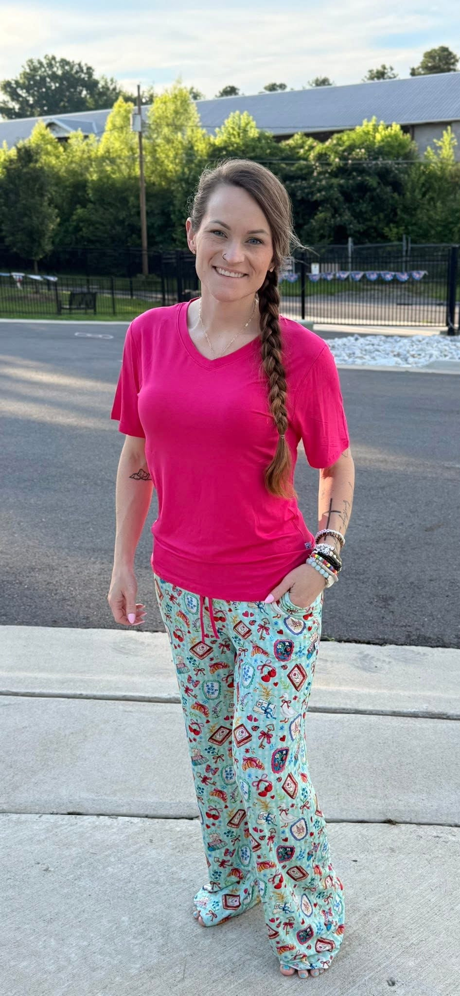 Womens Pants - Secret Garden