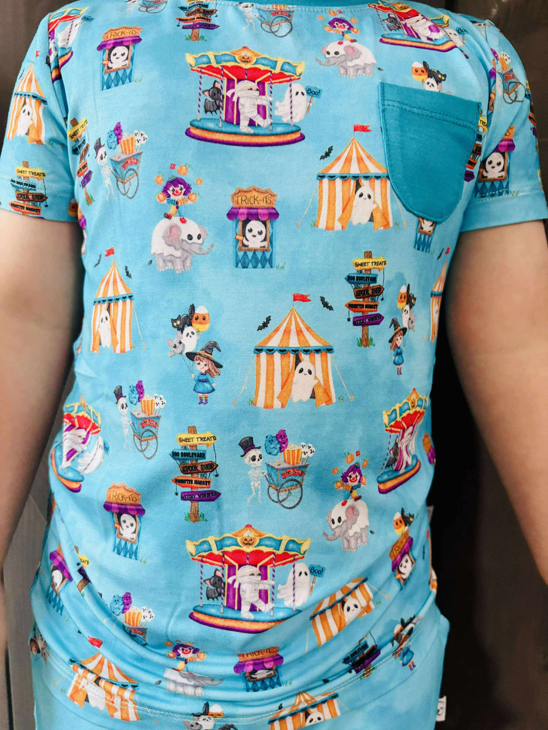 Pocket TShirt -  Spooktacular Circus