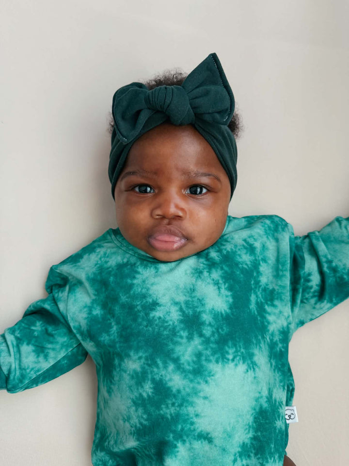 Bubble Romper - Emerald Envy