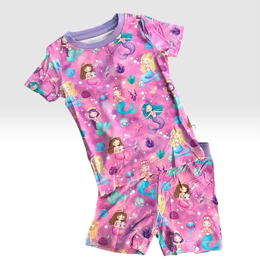 Two Piece PJ Shorts - Ma&