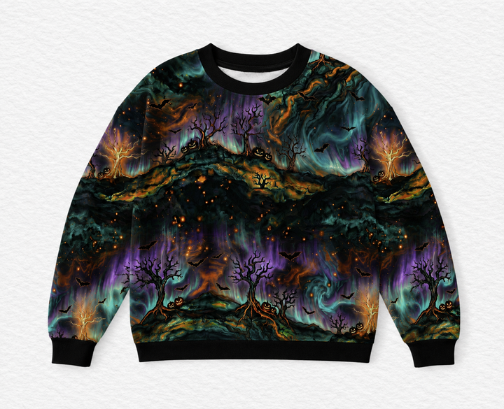 Mama Sweatshirt - Spooky Northern Lights