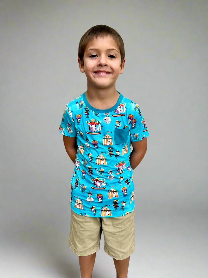 Pocket TShirt -  Spooktacular Circus