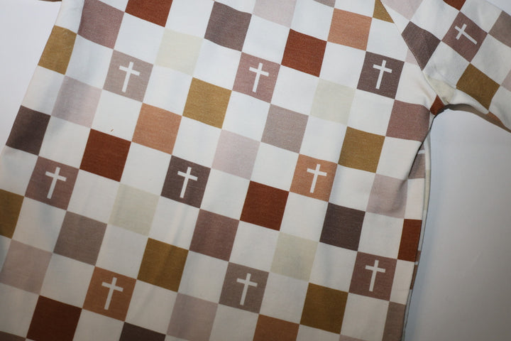 Sweatshirt Romper - Coat of Many Crosses