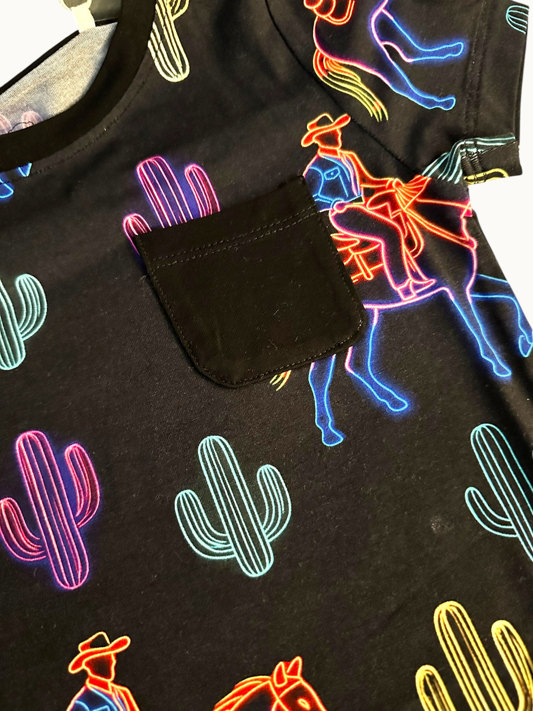 Pocket TShirt - Giddy Up &amp; Glow
