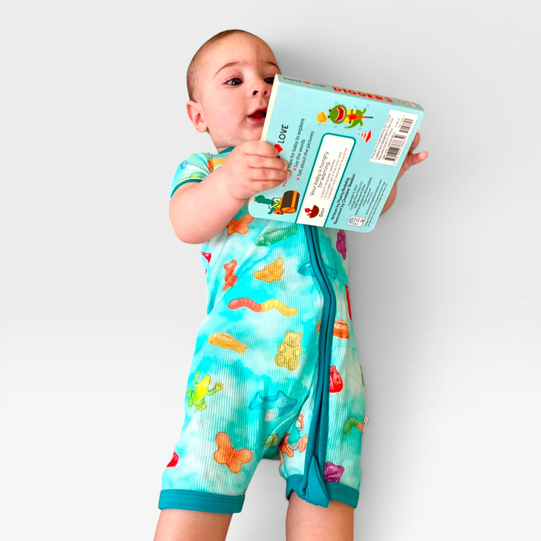 Shorty Romper - Splash of Sugar