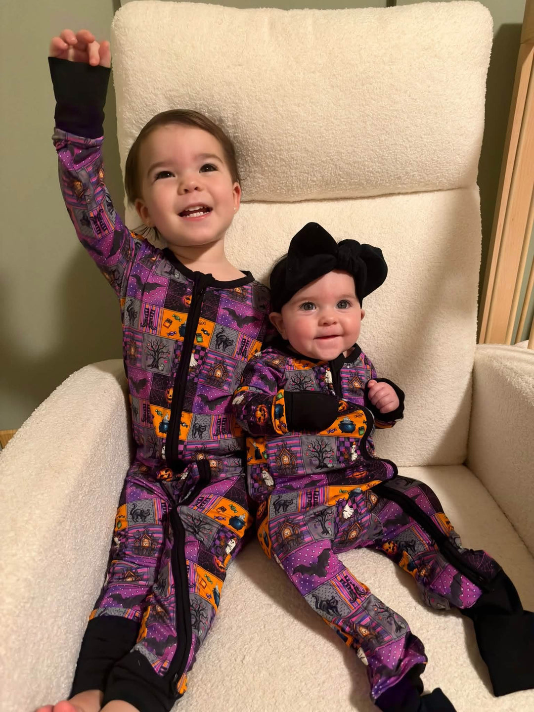 2 Piece - Halloween Patches - Boy/Girl Coordinating