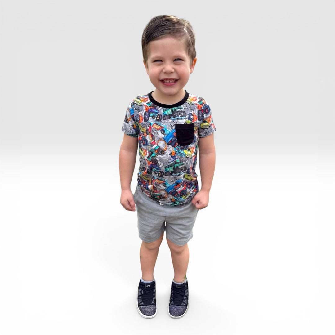 Pocket TShirt - Crushin&