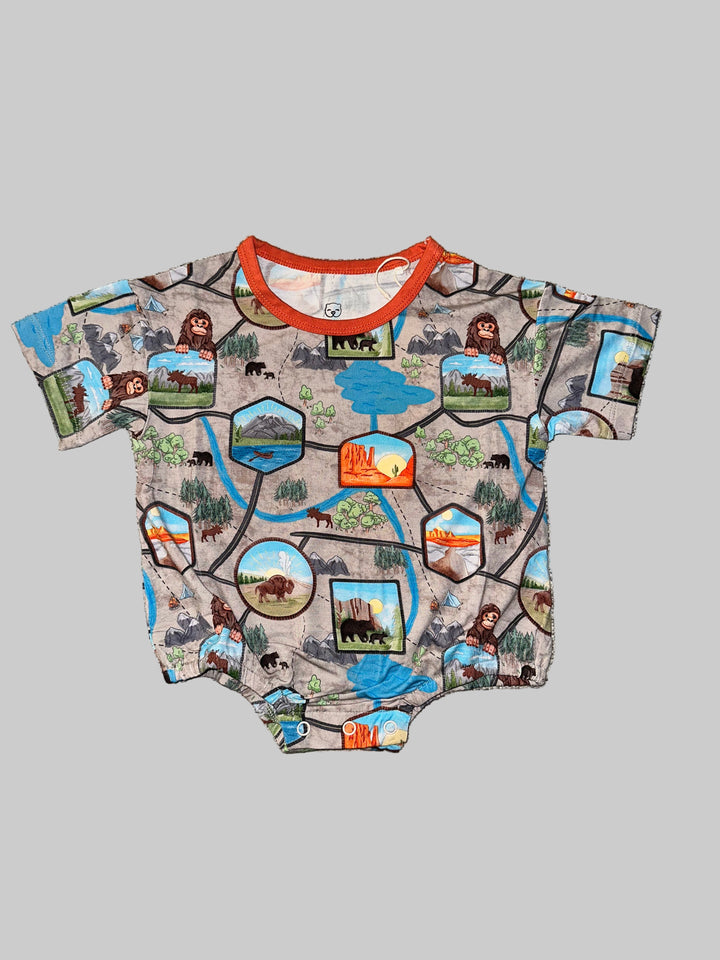 Bubble Romper -  National Treasures