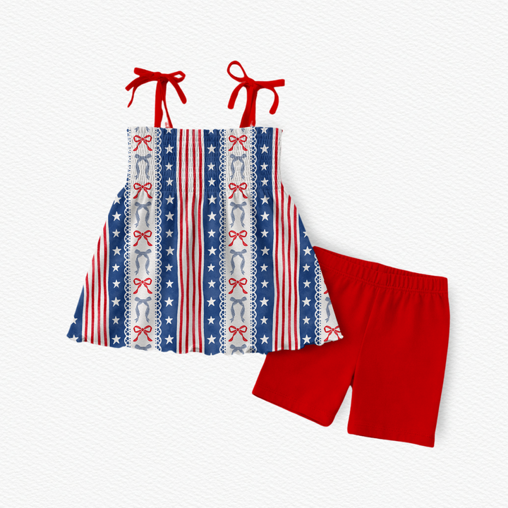 Fourth of July - Shirt with Bikers