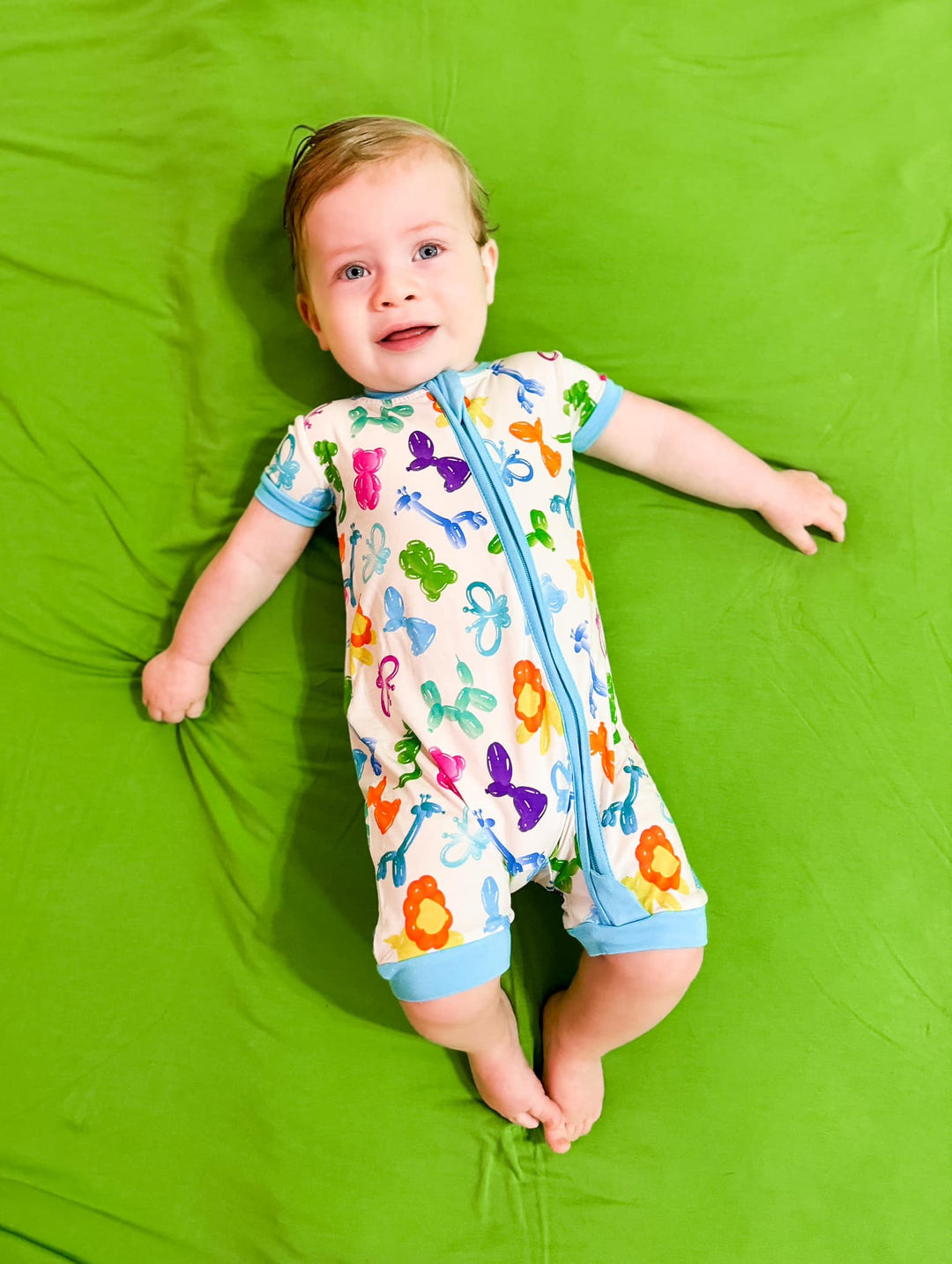 Shorty Romper - Party Animals