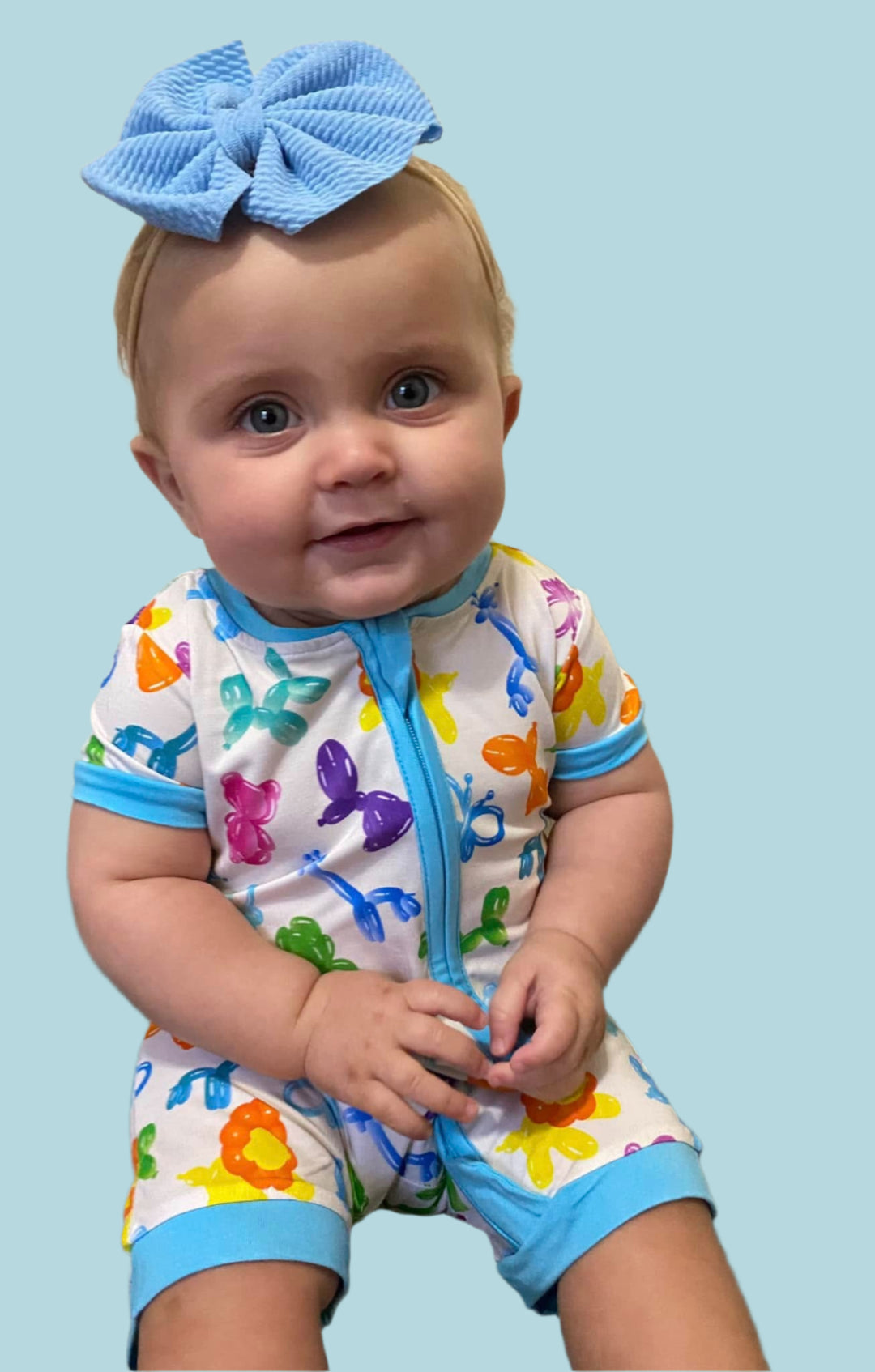 Shorty Romper - Party Animals