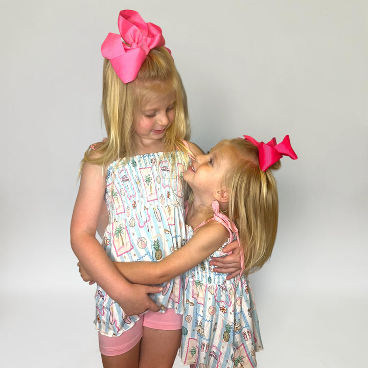Smocked Top with Bikers - Coastal Treasures