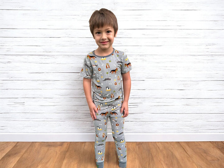 Two-Piece Pajama - Costume Pawty - Short Sleeve